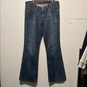 AG Adriano Goldschmied Dark Blue Denim Jeans